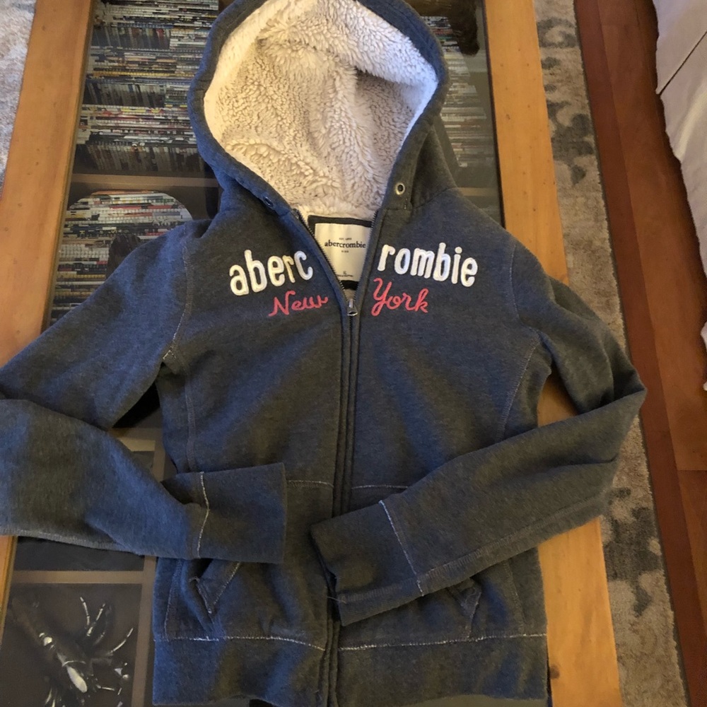 Abercrombie fur hoodie